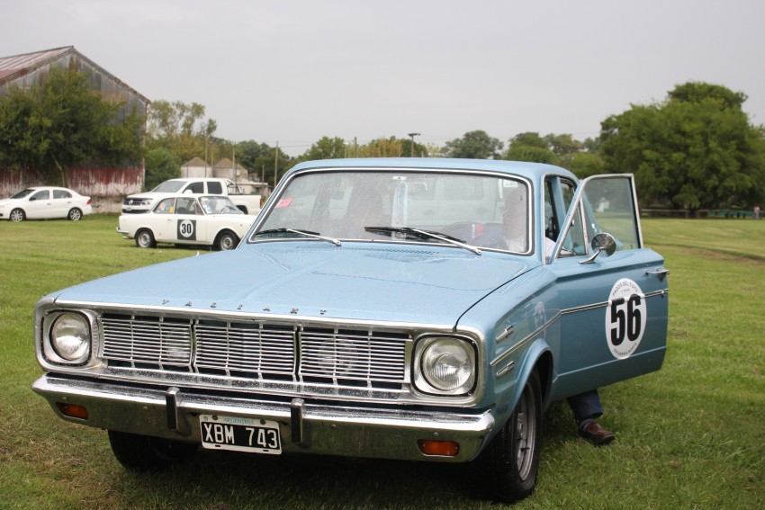 Los autos del Rally Pagos del Tuy Histrico pasaron por Madariaga