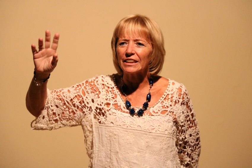 Las Cuenteras de la Cuadra pasaron por la Casa de la Cultura