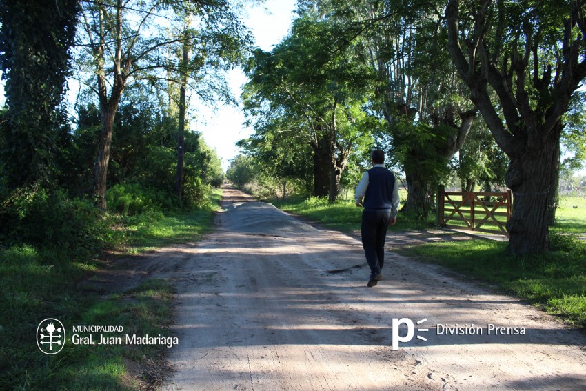 Santoro recorri distintas obras que se ejecutan en la ciudad