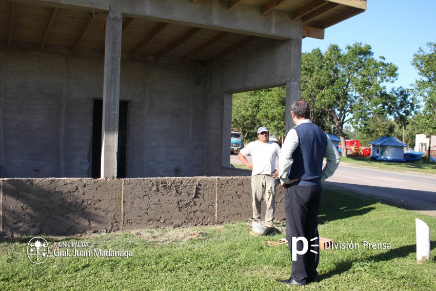 Santoro recorri distintas obras que se ejecutan en la ciudad