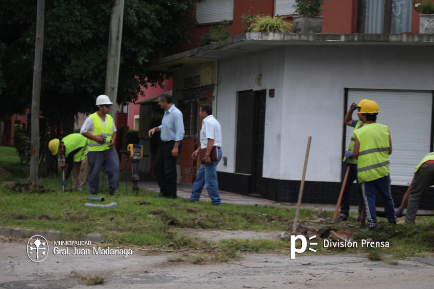 La obra El tringulo avanza segn lo planificado