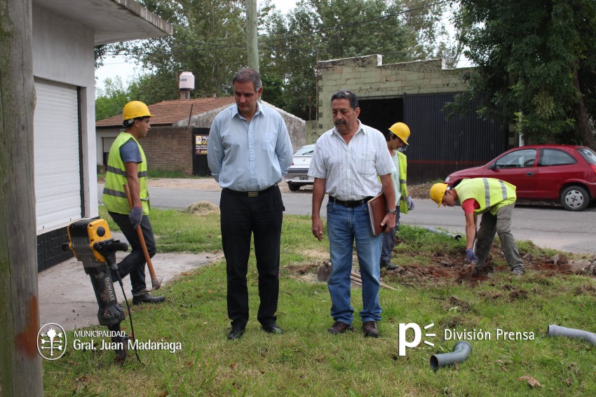 La obra El tringulo avanza segn lo planificado