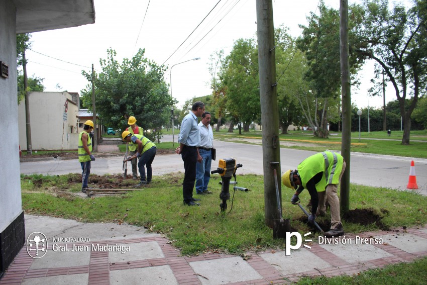 La obra El tringulo avanza segn lo planificado