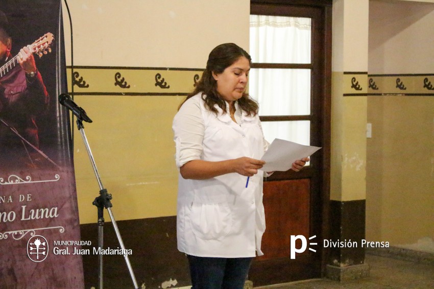 Semana Argentino Luna: Se realiz el acto en la Escuela N 3