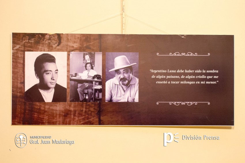 Se inaugur la muestra histrica sobre Argentino Luna