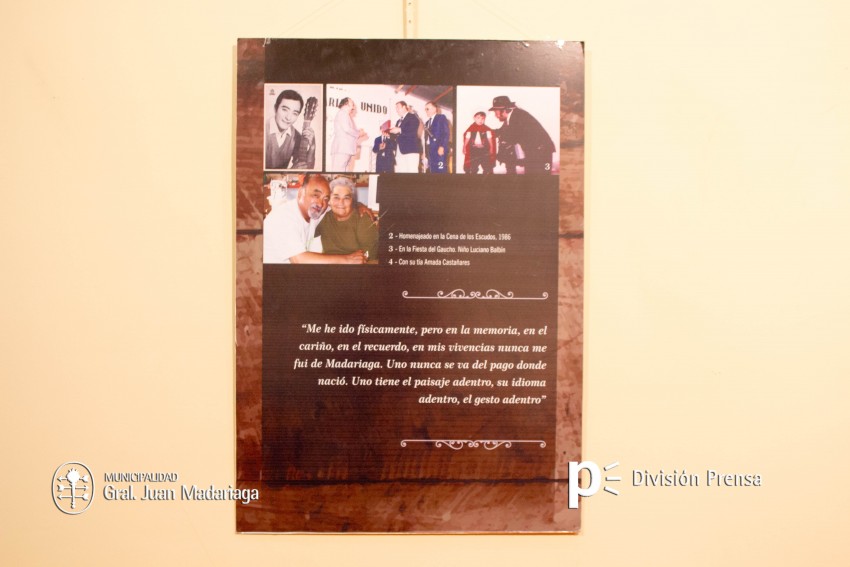 Se inaugur la muestra histrica sobre Argentino Luna