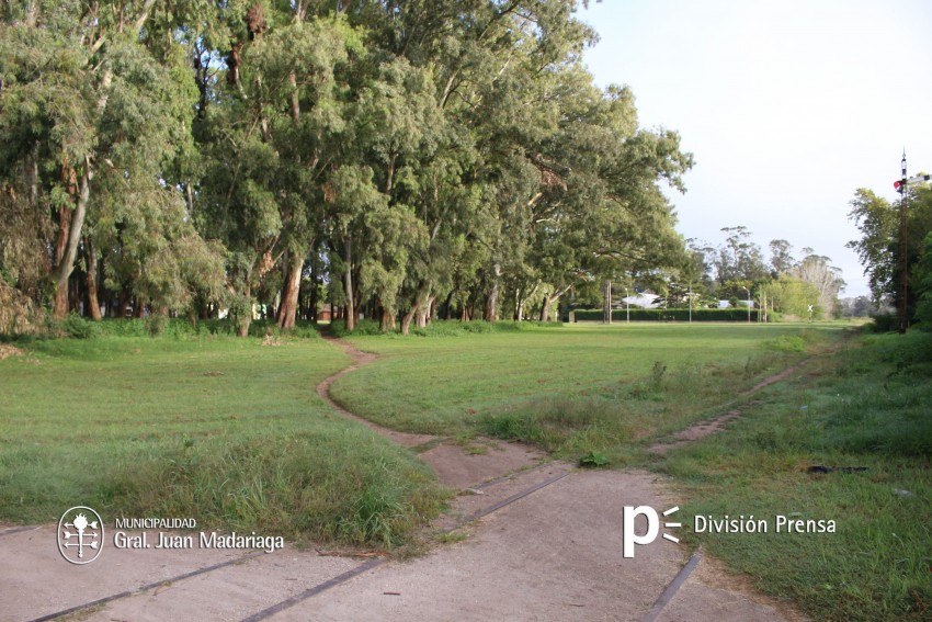 Distintos profesionales trabajan en el anteproyecto de un parque recre