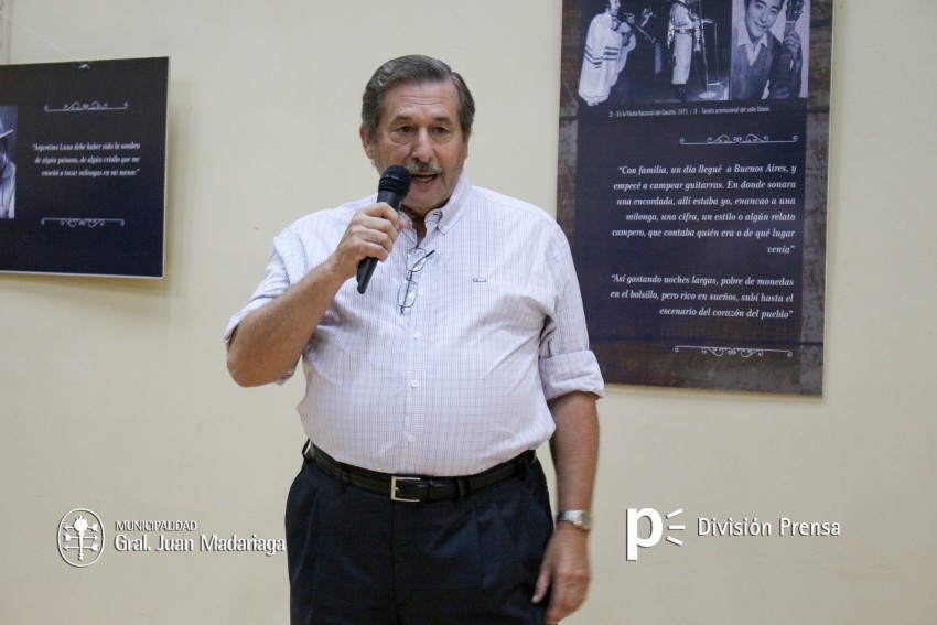 Presentaron el libro Argentino Luna el Negro de Madariaga