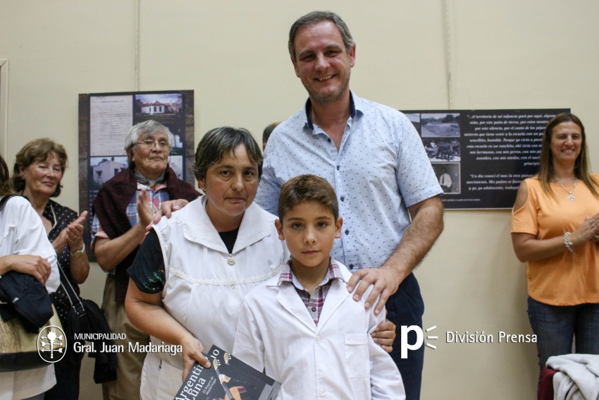 Presentaron el libro Argentino Luna el Negro de Madariaga