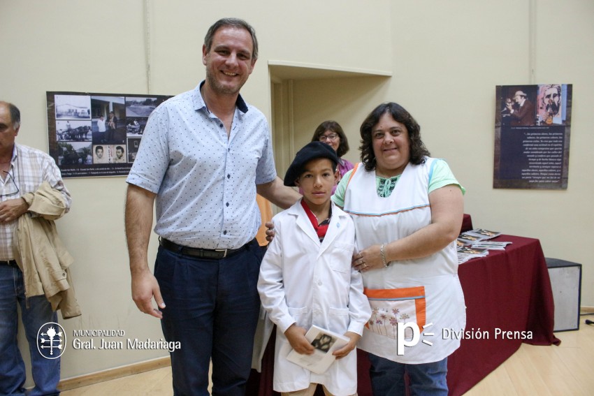 Presentaron el libro Argentino Luna el Negro de Madariaga