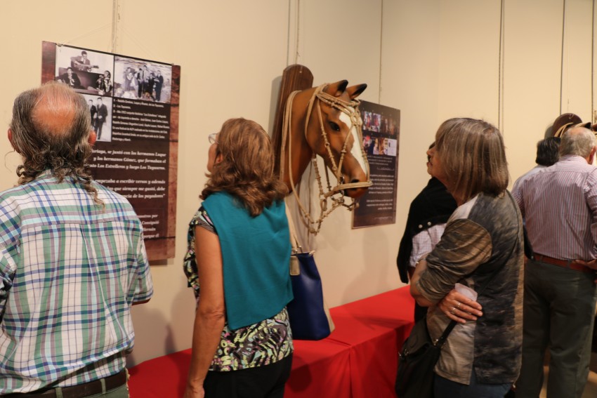 Qued inaugurada la muestra de sogueros en la Casa de la Cultura