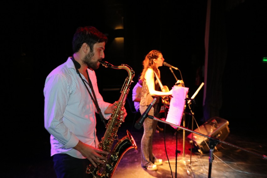Msicos y bailarines recordaron a Argentino Luna sobre el escenario