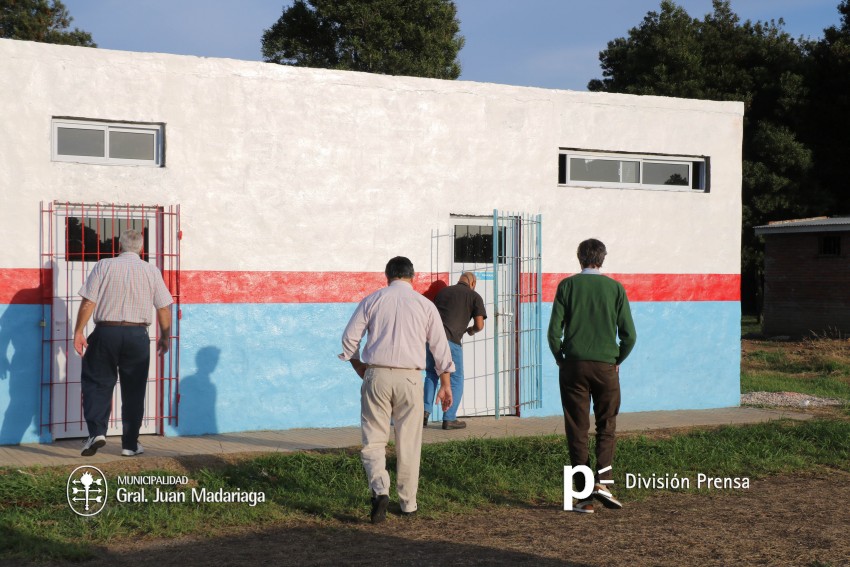 Autoridades recorrieron las instalaciones del Club Los del Clan