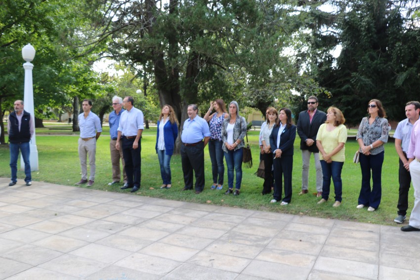 Acto en homenaje a los hroes de Malvinas