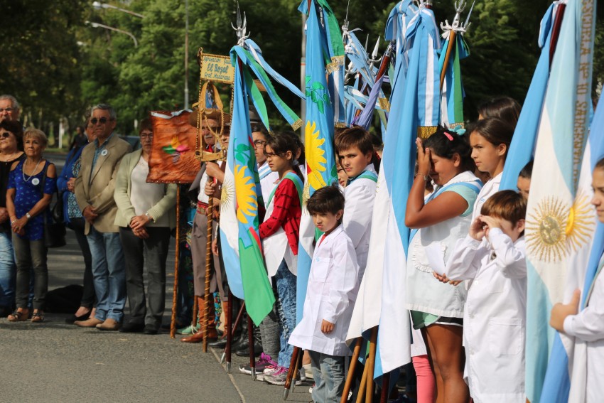 Acto en homenaje a los hroes de Malvinas