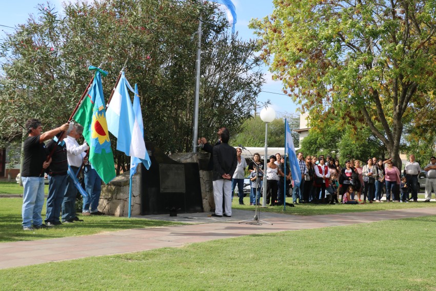 Acto en homenaje a los hroes de Malvinas