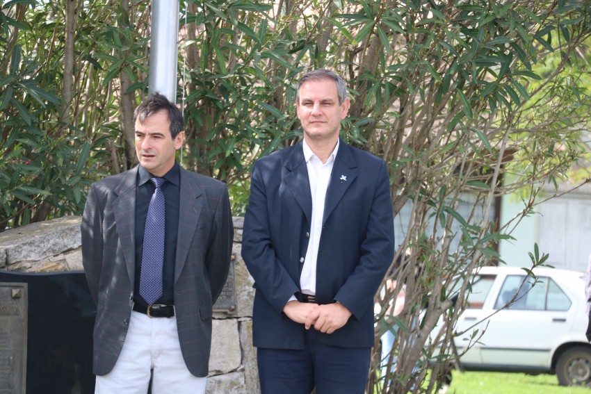 Acto en homenaje a los hroes de Malvinas