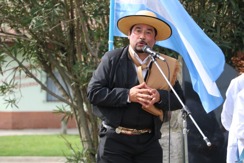 Acto en homenaje a los hroes de Malvinas