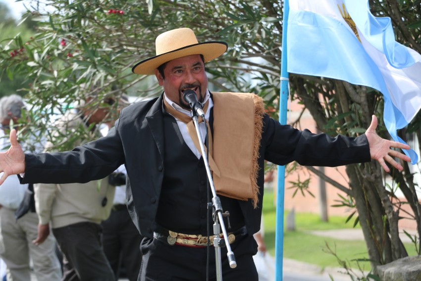 Acto en homenaje a los hroes de Malvinas