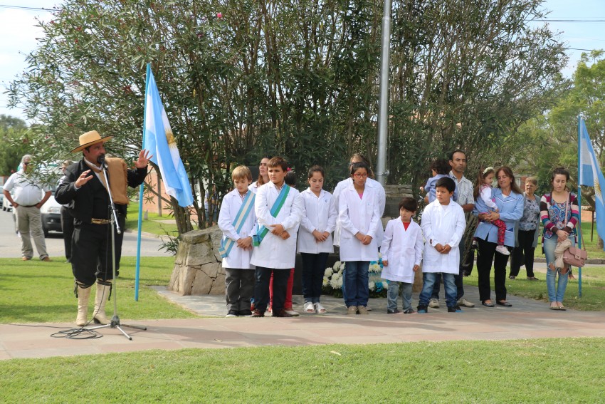 Acto en homenaje a los hroes de Malvinas