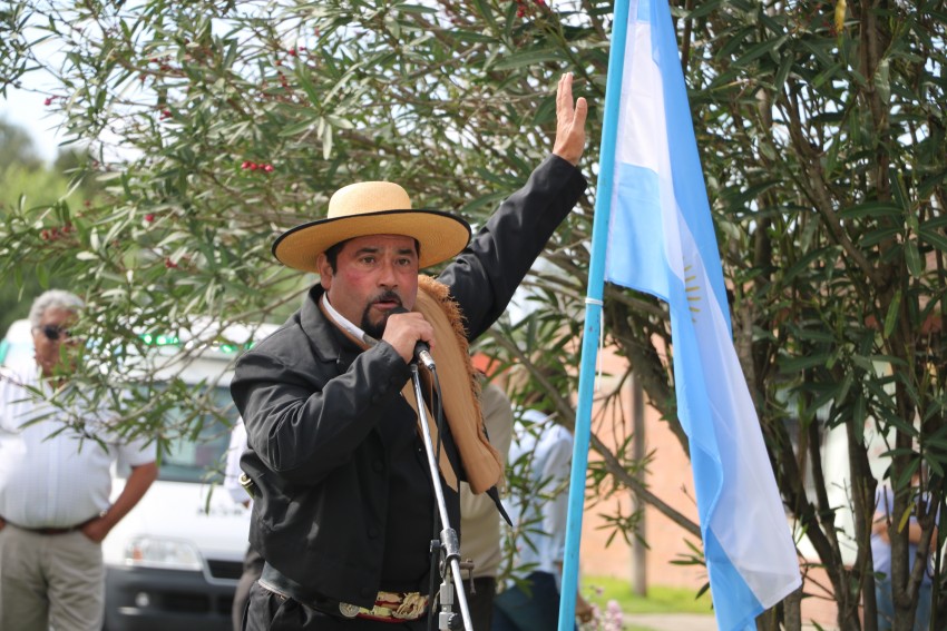 Acto en homenaje a los hroes de Malvinas