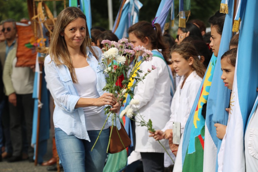 Acto en homenaje a los hroes de Malvinas