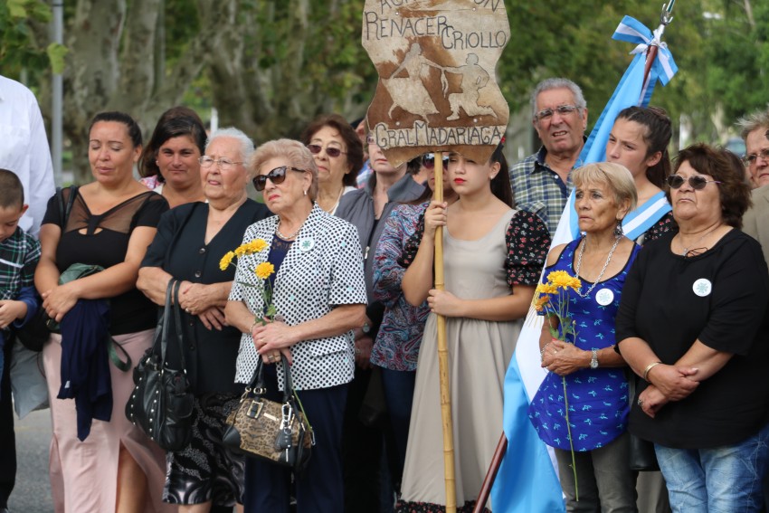 Acto en homenaje a los hroes de Malvinas