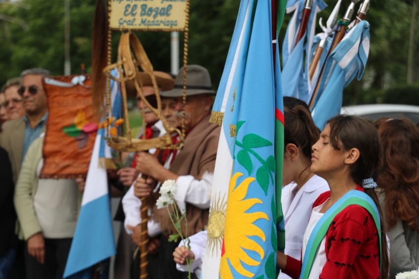 Acto en homenaje a los hroes de Malvinas