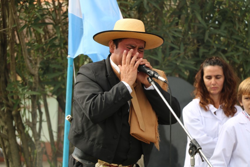 Acto en homenaje a los hroes de Malvinas