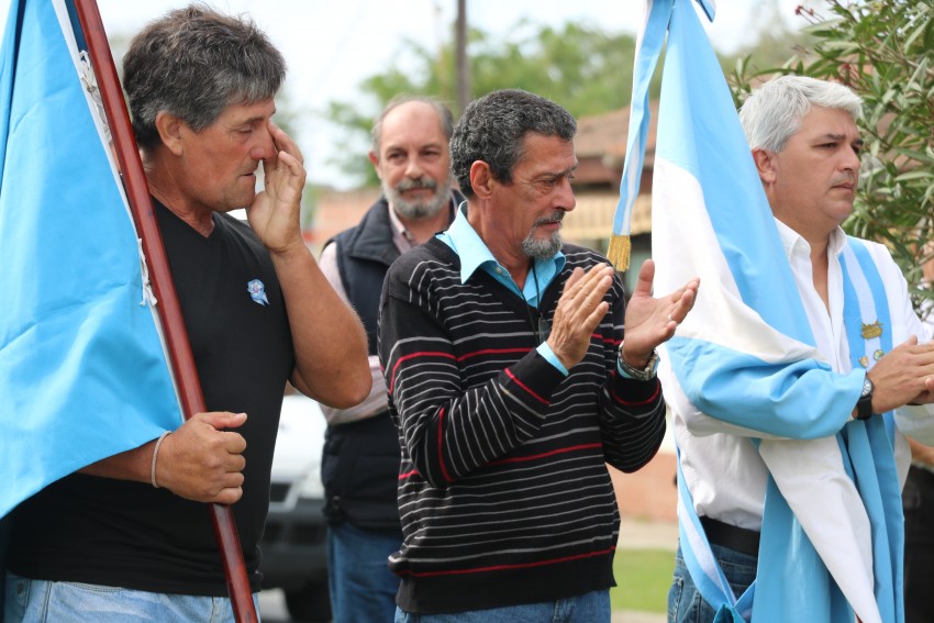 Acto en homenaje a los hroes de Malvinas
