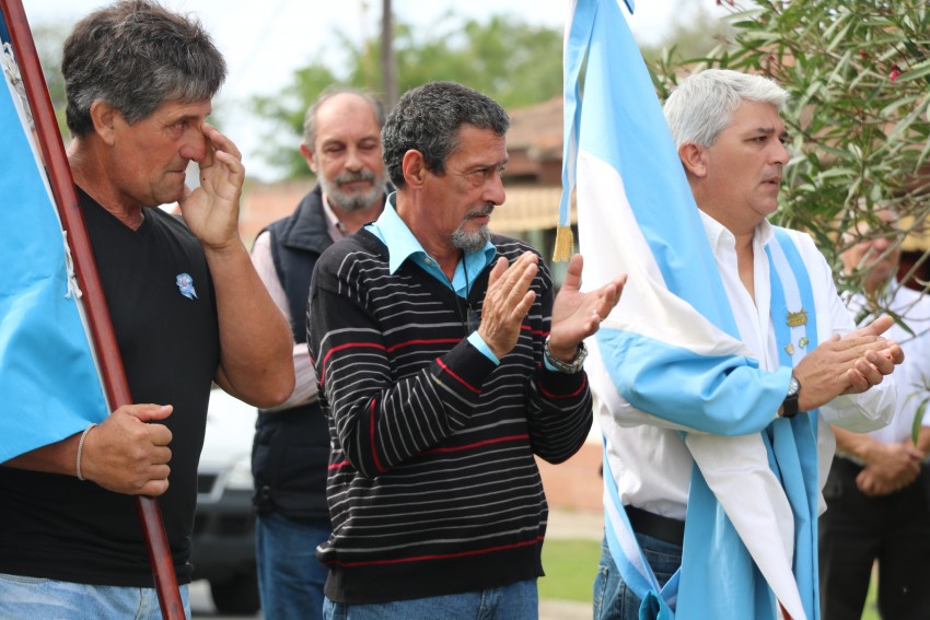 Acto en homenaje a los hroes de Malvinas