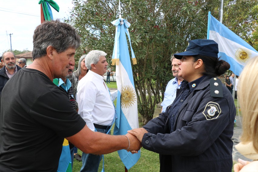 Acto en homenaje a los hroes de Malvinas