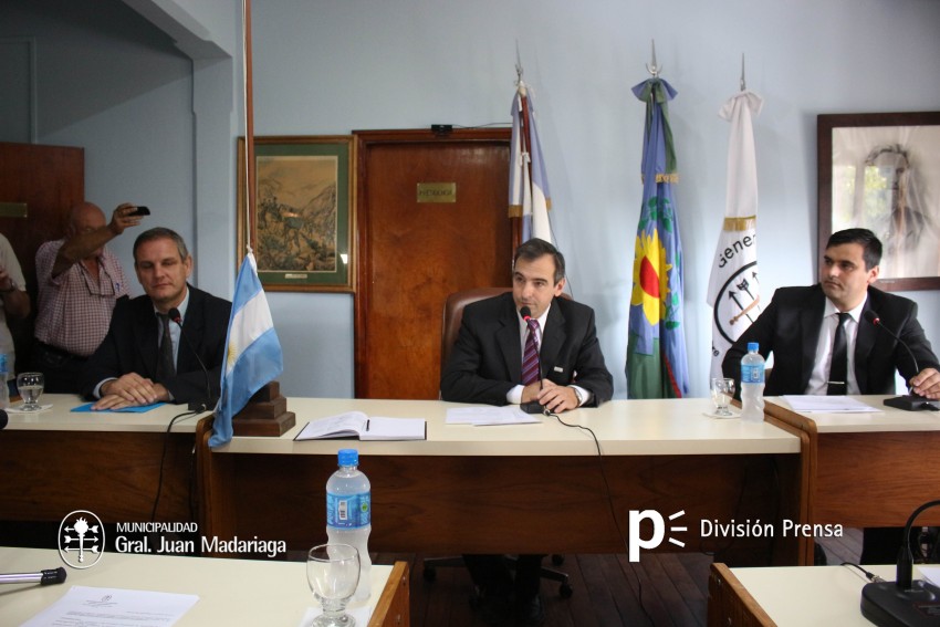 Santoro inaugur un nuevo periodo de sesiones ordinarias del HCD