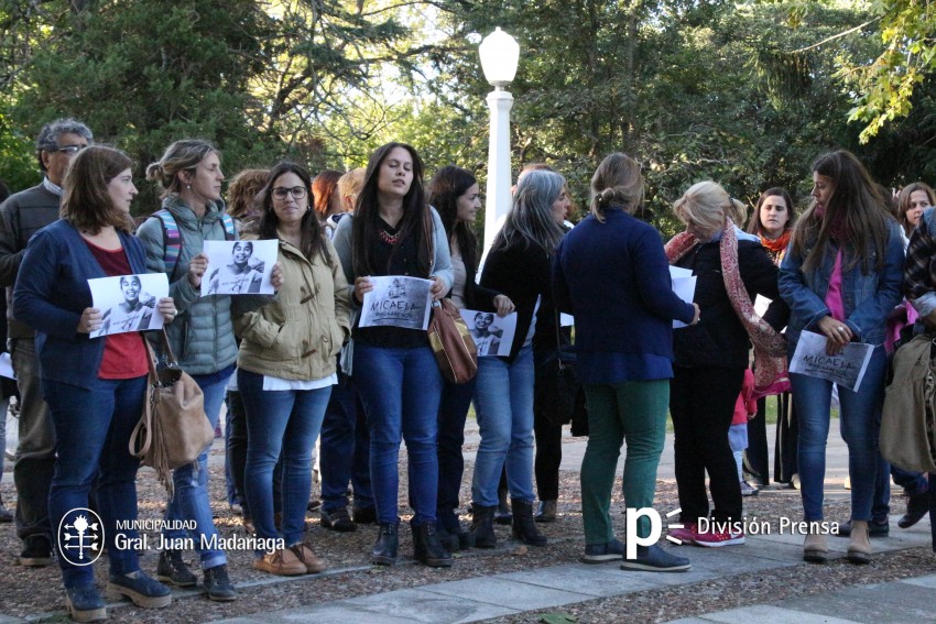 Organizaciones sociales marcharon para reclamar justicia por Micaela y