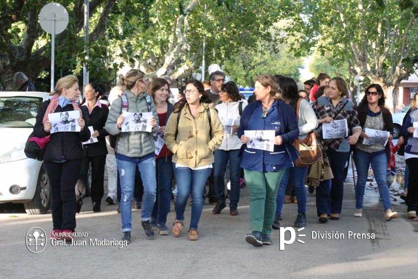 Organizaciones sociales marcharon para reclamar justicia por Micaela y