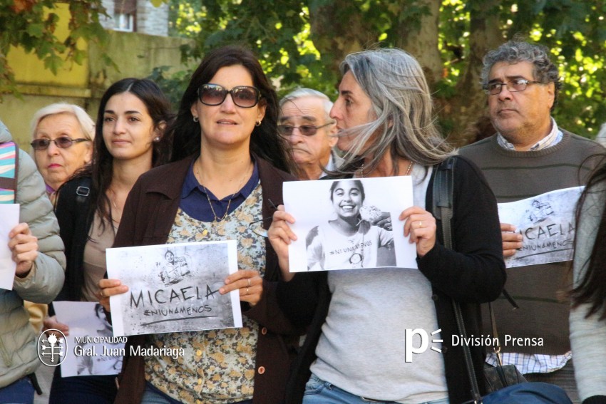 Organizaciones sociales marcharon para reclamar justicia por Micaela y