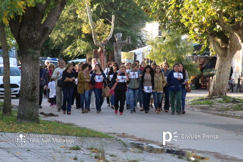 Organizaciones sociales marcharon para reclamar justicia por Micaela y