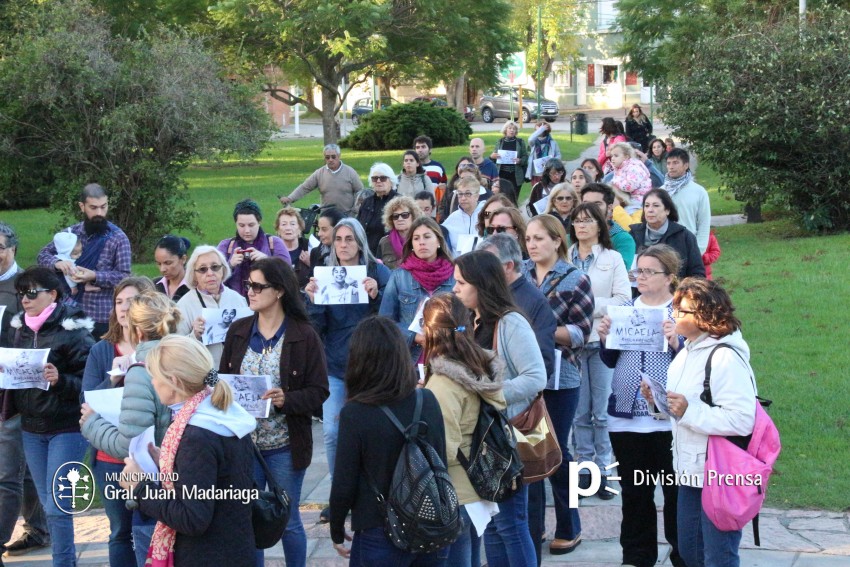 Organizaciones sociales marcharon para reclamar justicia por Micaela y