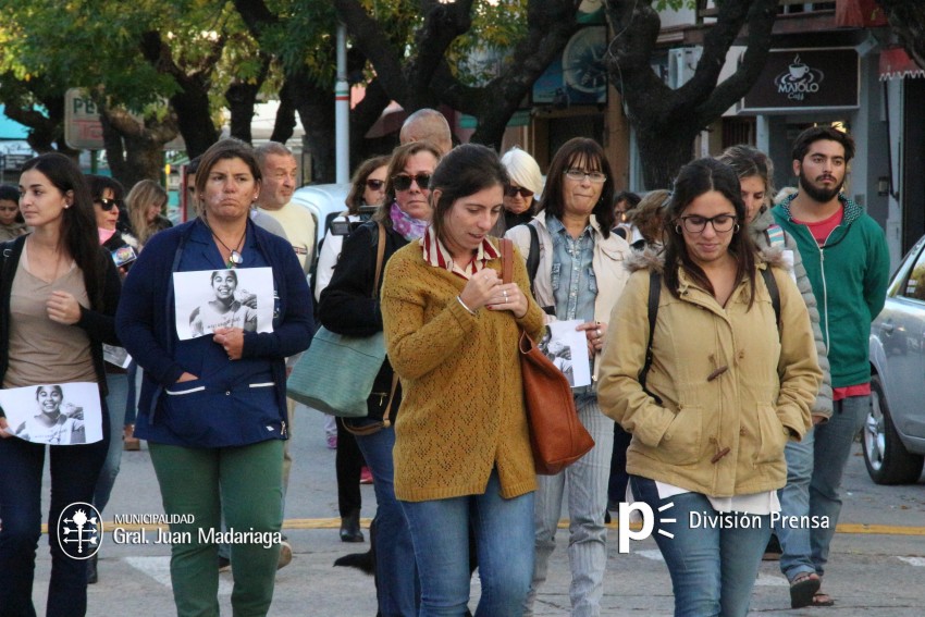 Organizaciones sociales marcharon para reclamar justicia por Micaela y
