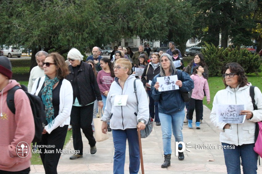 Organizaciones sociales marcharon para reclamar justicia por Micaela y