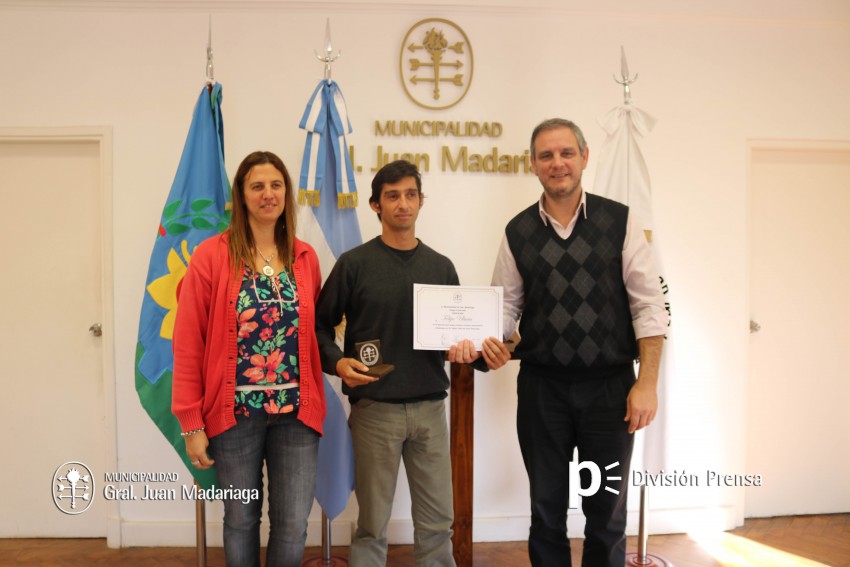 Reconocieron al jinete Felipe Ubieta por su actuacin en Montevideo