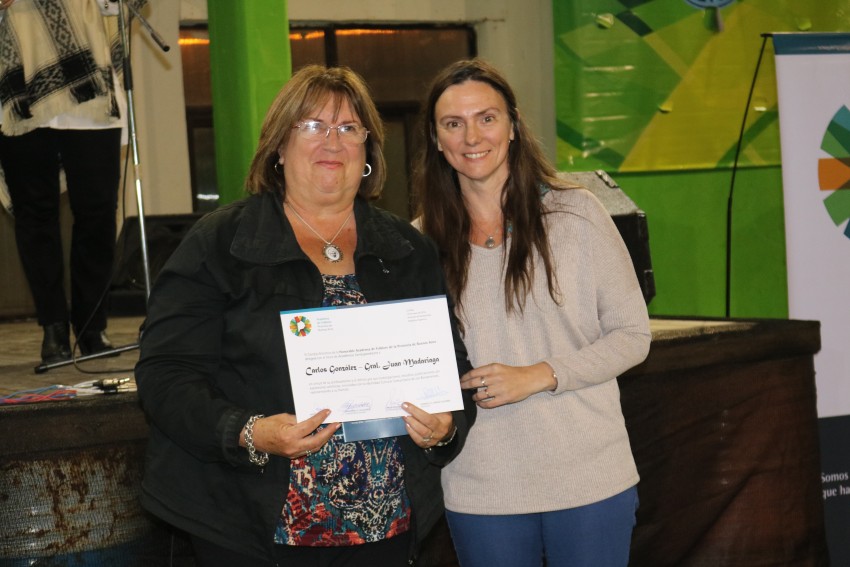 Reconocieron en Dolores a vecinos por su labor cultural