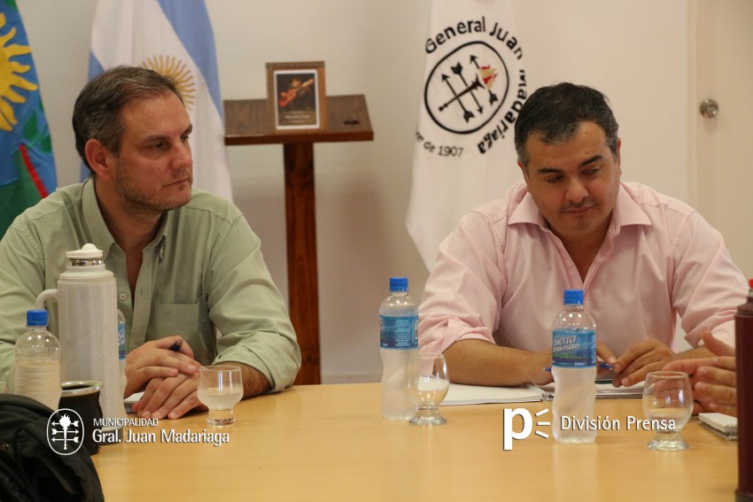 El municipio y la empresa Esuco ultimaron detalles del inicio de obra