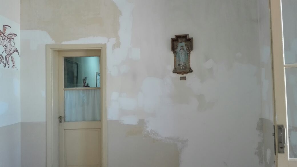 Sigue el embellecimiento de la escuela Primaria 1 con dinero del Fondo