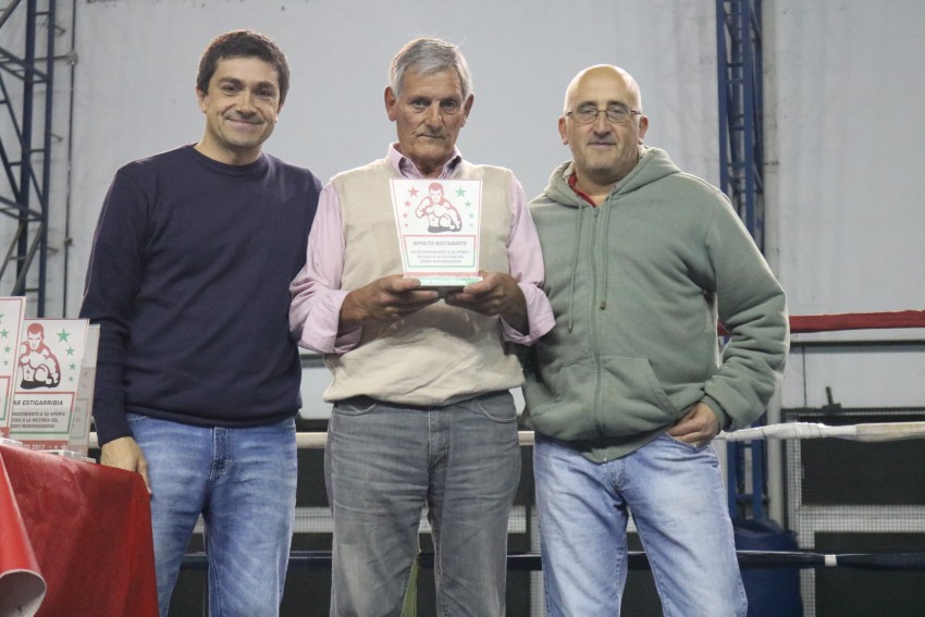 Se desarroll la velada boxstica en el Polideportivo Municipal