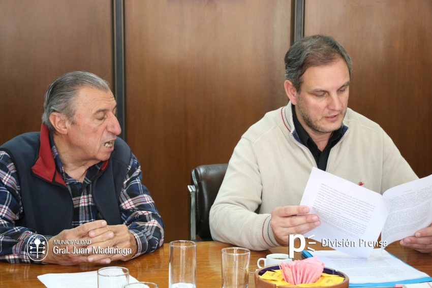 El municipio y COEMA firmaron convenio para llevar el tendido elctric