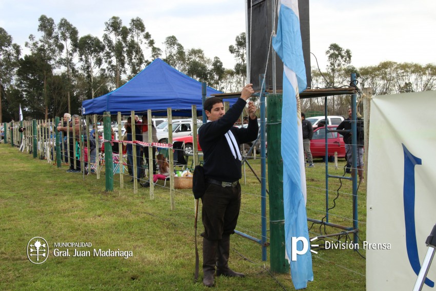 Jornada de jineteada en el predio de la Fiesta del Gaucho