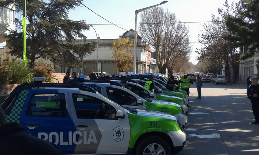 Madariaga sum vehculos policiales para aumentar la frecuencia de los