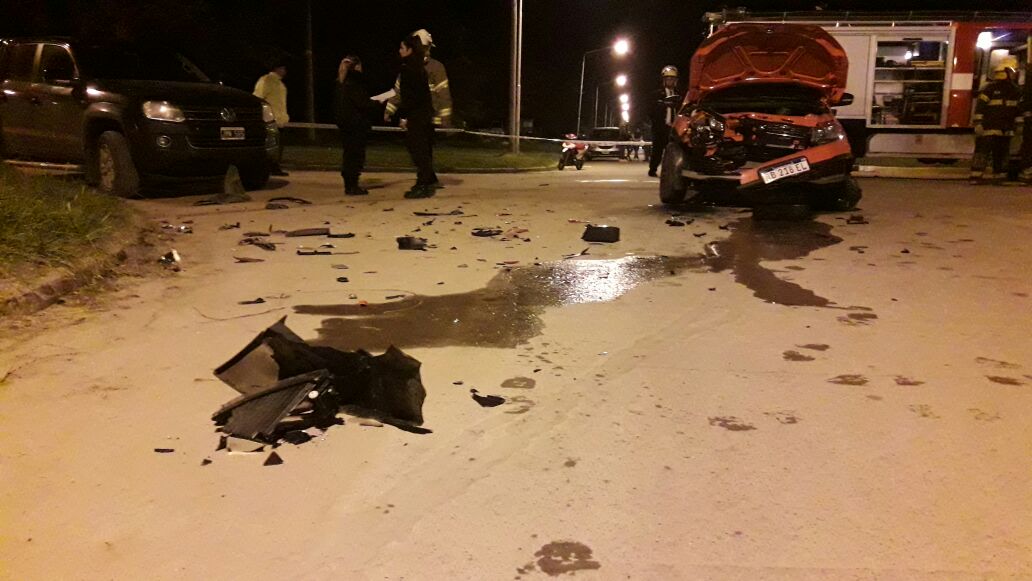 Choque deja tres heridos en Sarmiento y Caseros