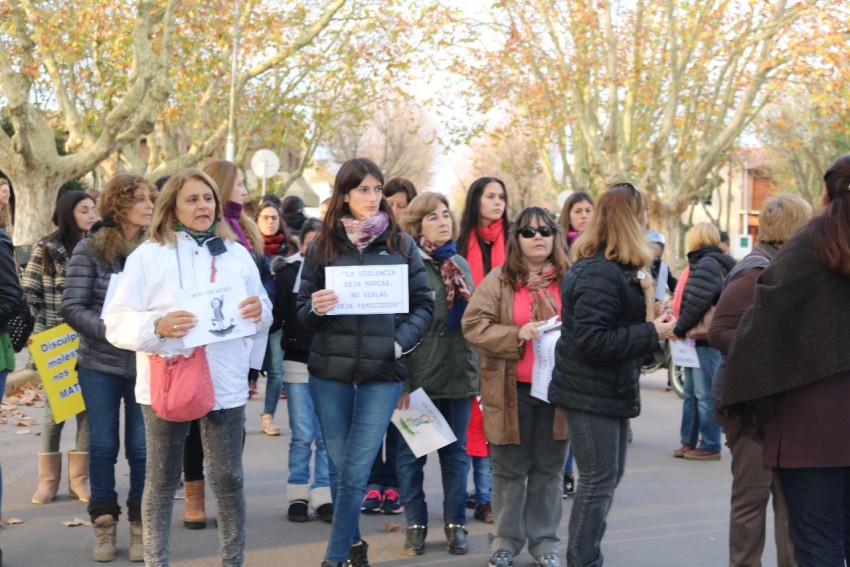 Masiva movilizacin en Madariaga para exigir que se acabe la violenci